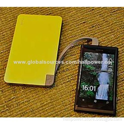 10,000mAh Portable Charger for Mobile Phone, Slim Design